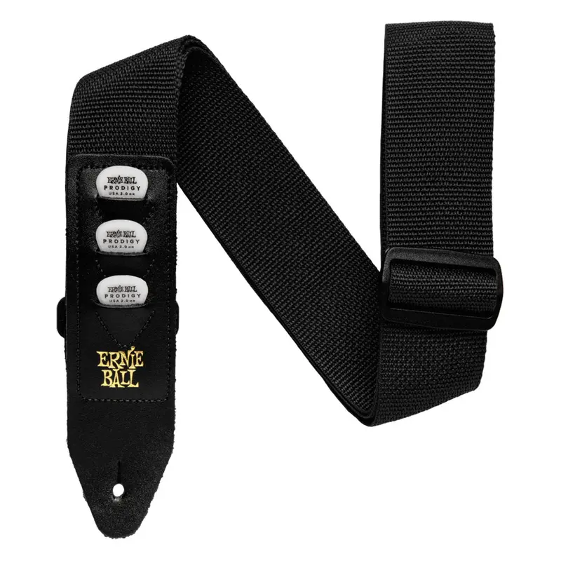 Ernie Ball Pickholder Polypro Strap - Black