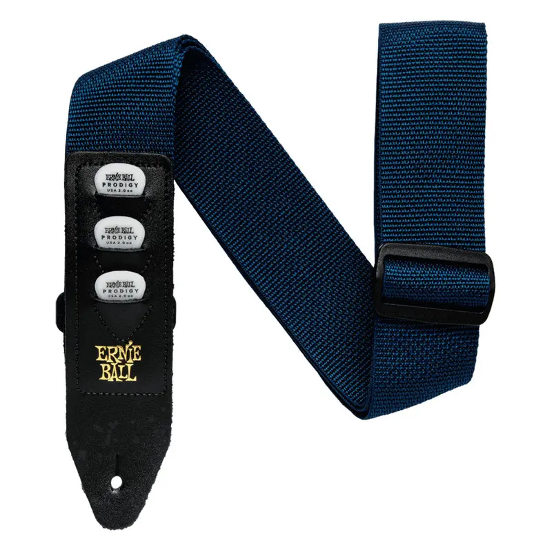 Ernie Ball Pickholder Polypro Strap - Navy