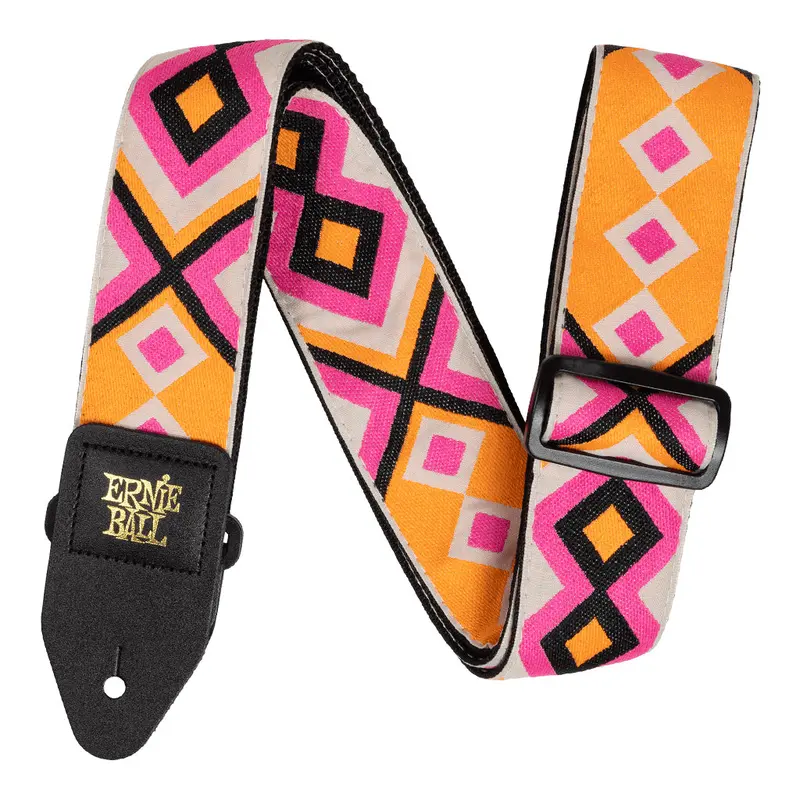 Ernie Ball Classic Jacquard Guitar/Bass Strap - Electric Diamond