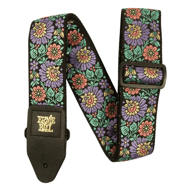 Ernie Ball Evening Bloom Jacquard Strap
