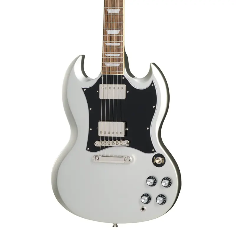 Epiphone SG Standard with Premium Gig Bag - Silver Mist
