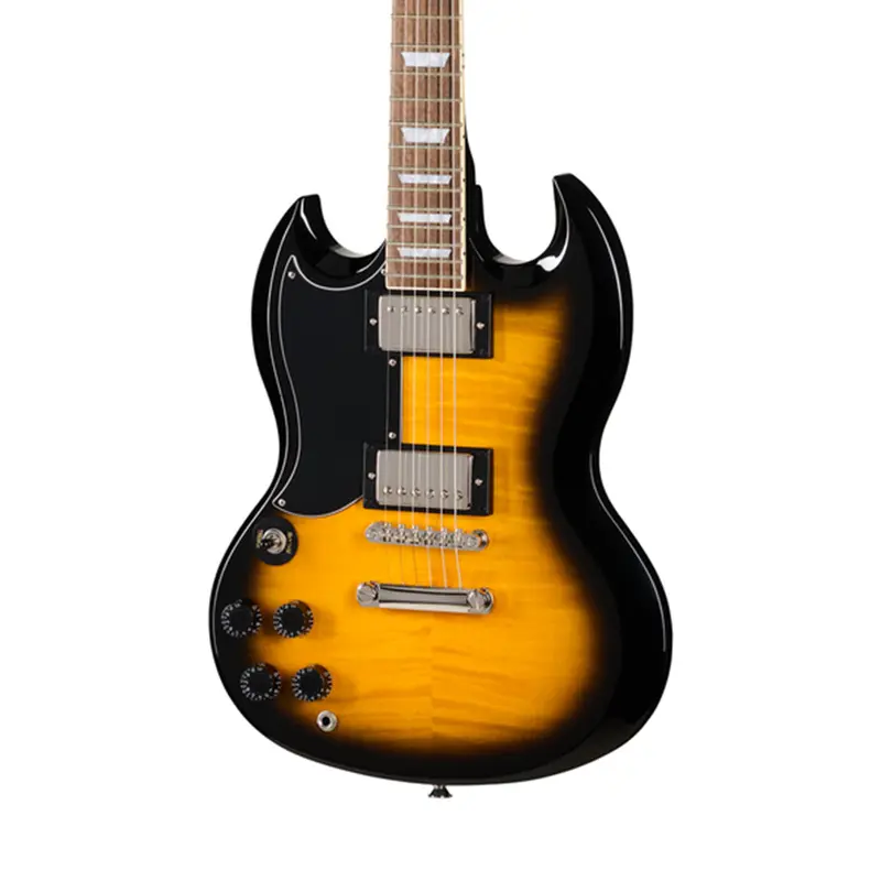 Epiphone SG Tribute Electric Guitar - Vintage Sunburst, Left Handed