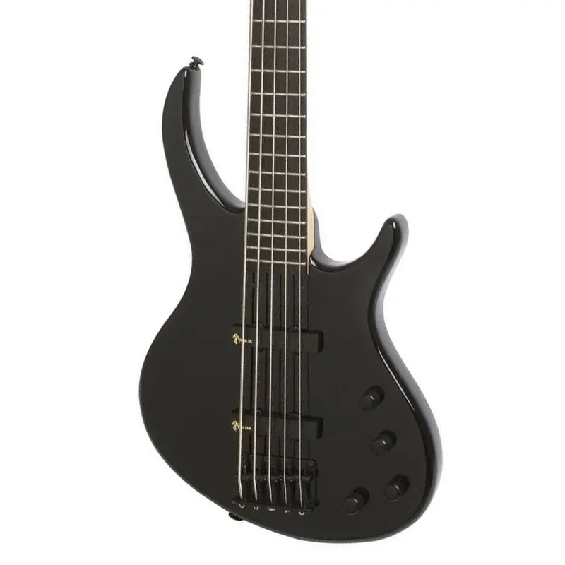 Epiphone Toby Deluxe-V Bass-Ebony Gloss 5 String