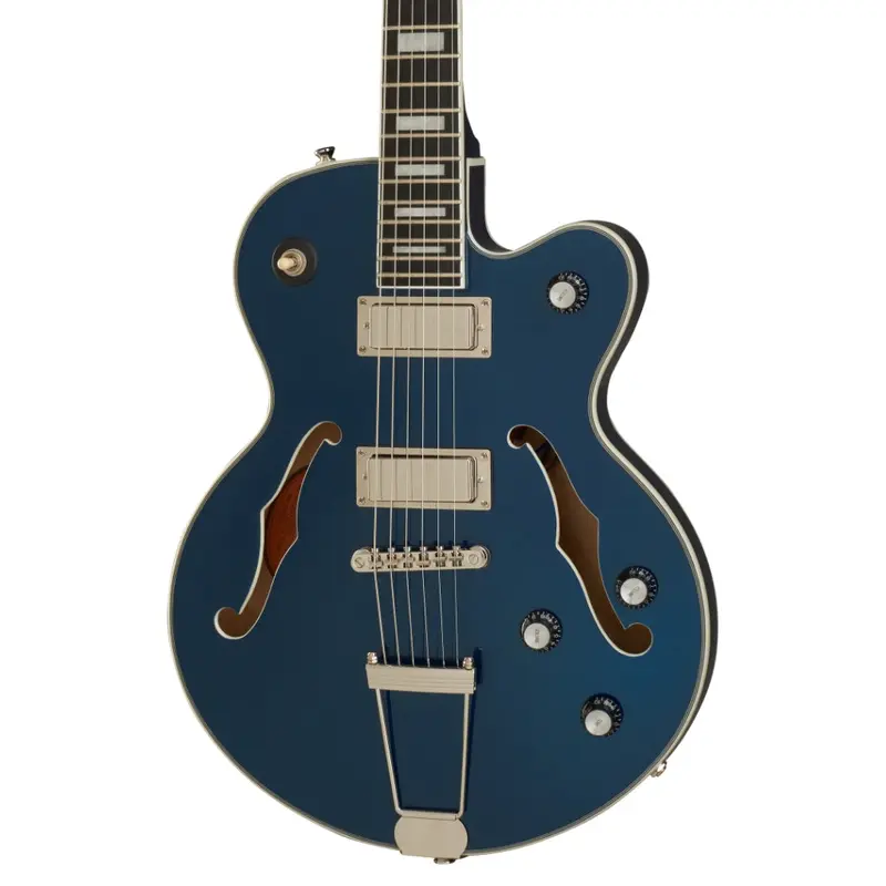Epiphone Uptown Kat ES - Sapphire Blue Metallic