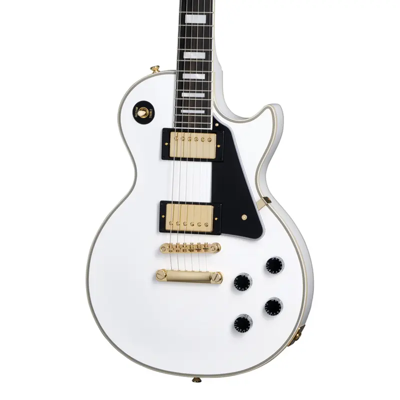 Epiphone Les Paul Custom Alpine White with Hardcase