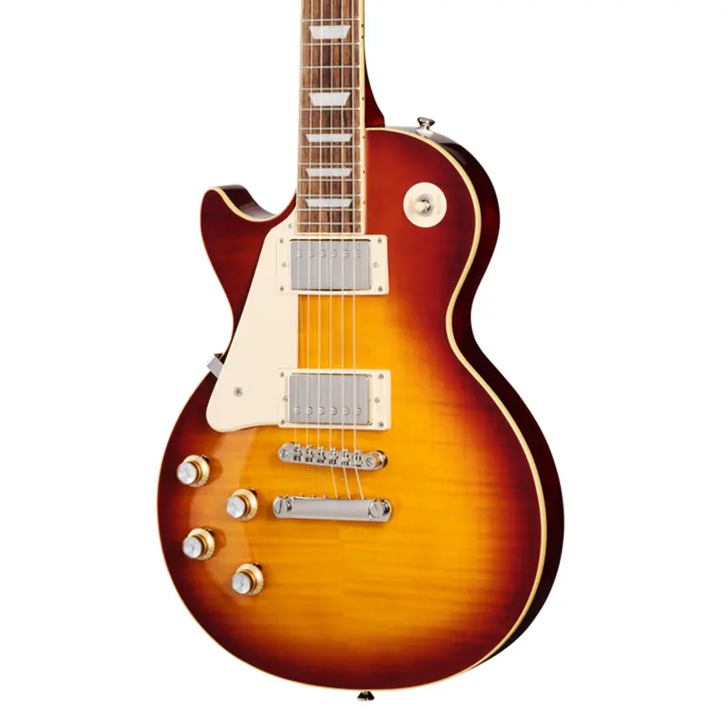 Epiphone Les Paul Standard 60s Figured Top with Premium Gig Bag Left Handed - Iced Tea