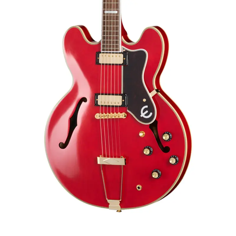 Epiphone Masterbuilt Gem Archer Sheraton - Cherry Red