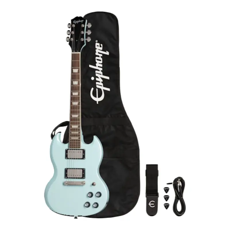 Epiphone Power Players SG Pack - Ice Blue