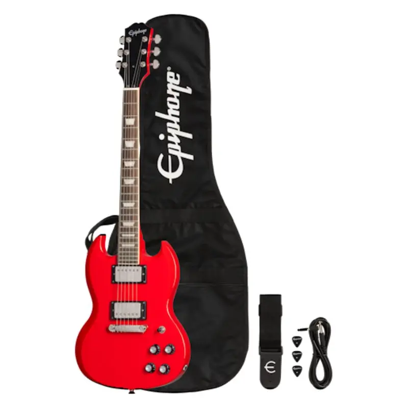 Epiphone Power Players SG Pack - Lava Red