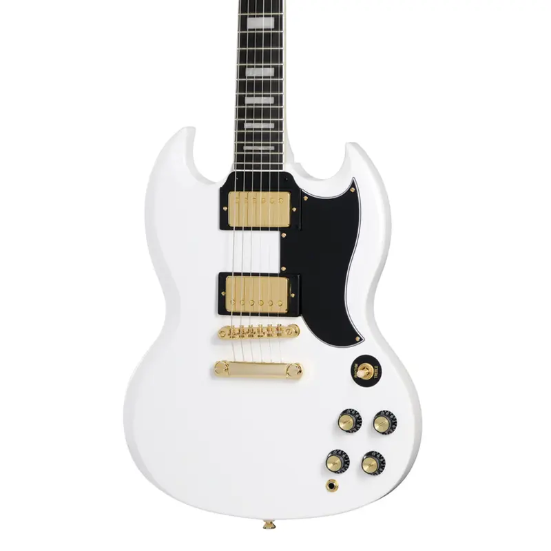 Epiphone SG Custom with Premium Gig Bag - Alpine White