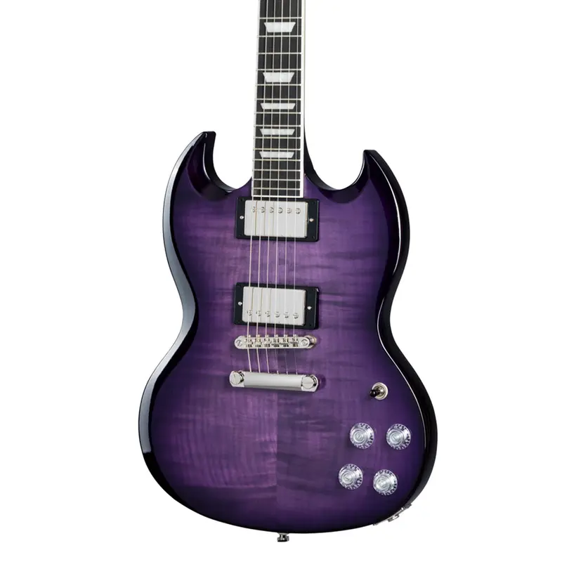 Epiphone SG Modern Figured in Purple Burst