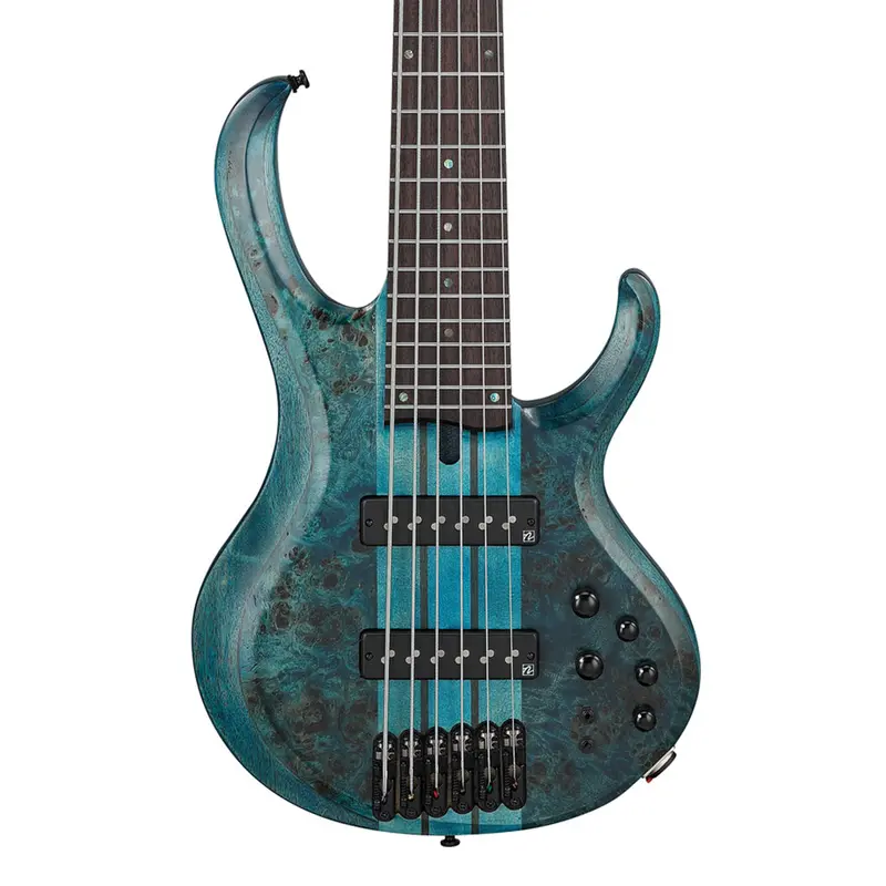 Ibanez BTB946 Cosmic Blue Low Gloss 6 String Electric Bass
