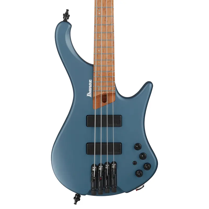 Ibanez EHB1000AOM Headless 4 String Electric Bass Guitar Arctic Ocean Matte