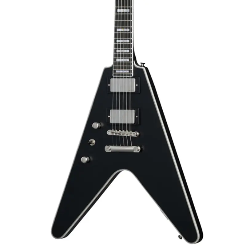 Epiphone Flying V Prophecy Left Handed - Aged Jet Black Metallic