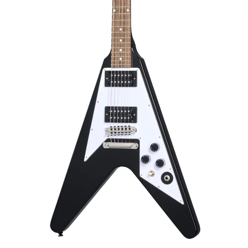 Epiphone Kirk Hammett 1979 Flying V Electric Guitar -  Ebony