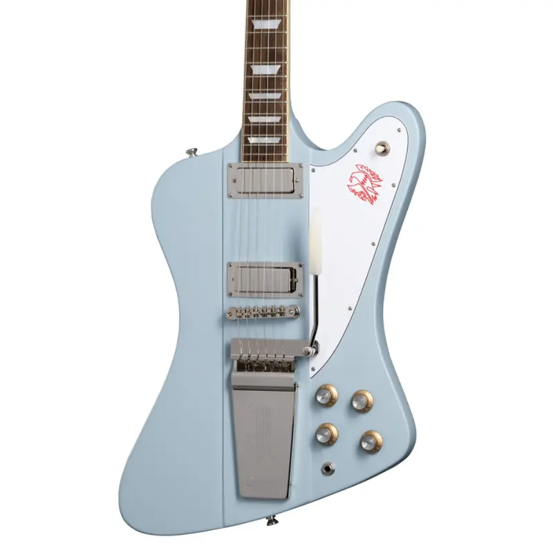 Epiphone 1963 Firebird V Maestro In Case Frost Blue