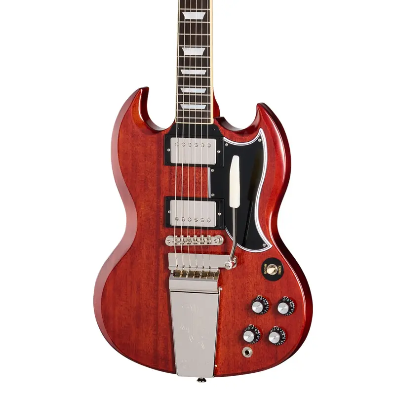 Epiphone 1964 SG Standard Reissue with Maestro Vibrola Electric Guitar - Cherry Red