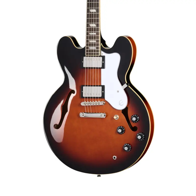 Epiphone Bonehead Riviera - Dark Tobacco Burst