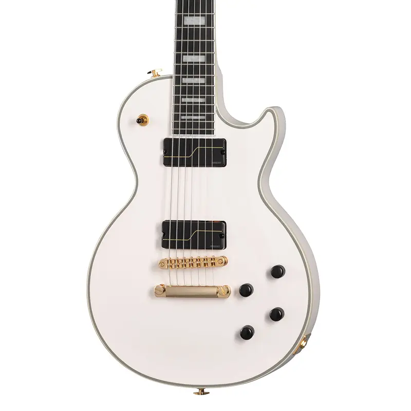 Epiphone - Matt Heafy Origins Les Paul Custom 7-String - Bone White