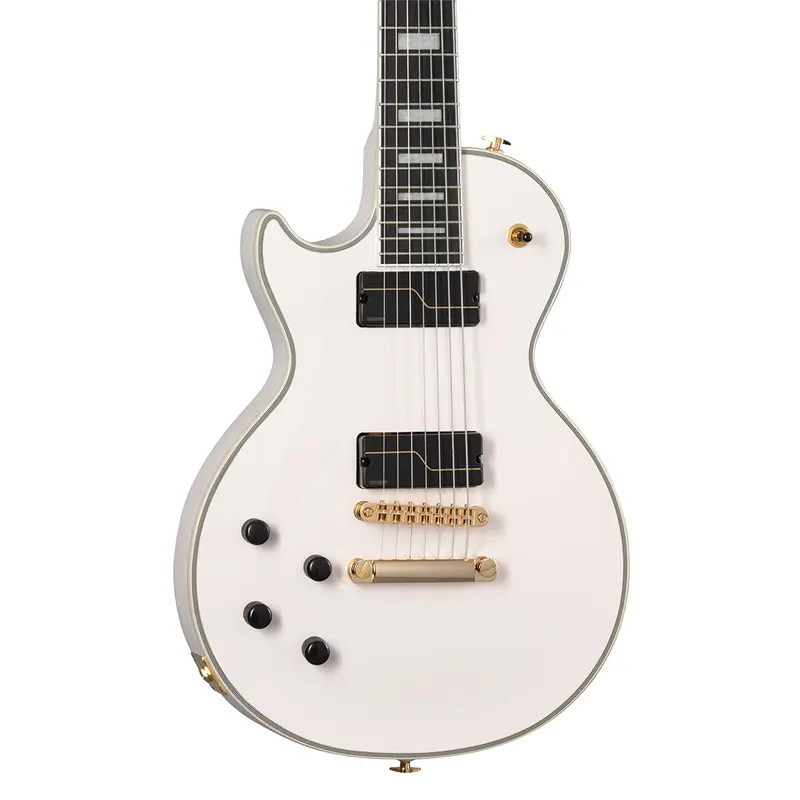 Epiphone - Matt Heafy Origins Les Paul Custom 7-String Left Handed - Bone White