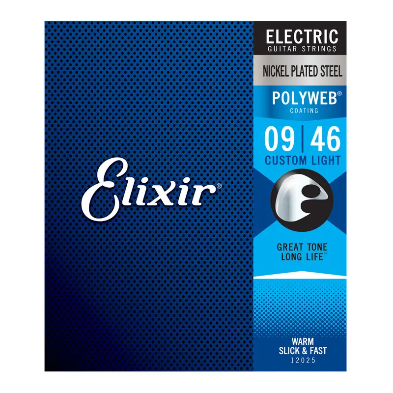 Elixir 12000 Polyweb Electric Custom Light 9-46