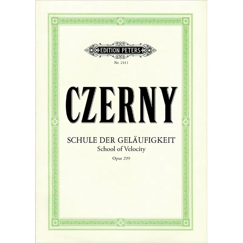 Edition Peters CZERNY School of Velocity Opus 299