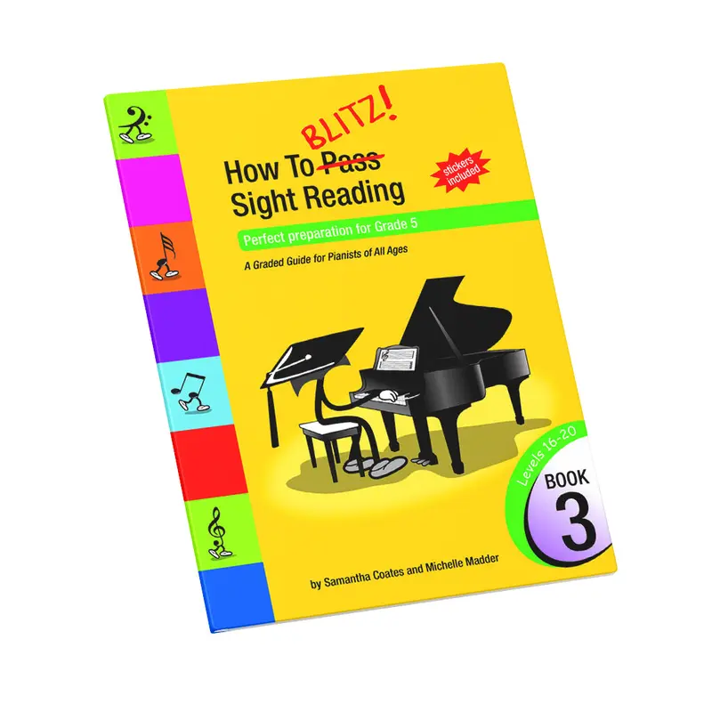 How To Blitz Sight Reading Book 3 - Book