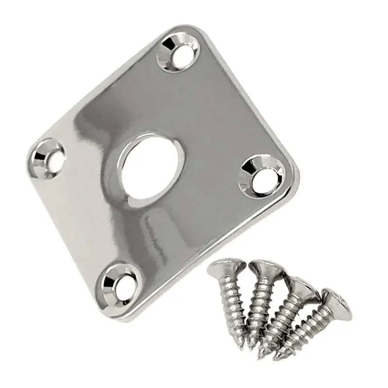 Eagle Les Paul Style Jack Plate - Metal