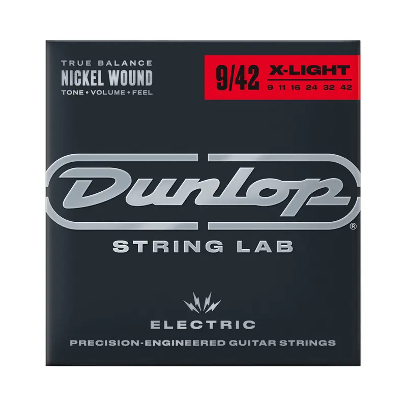 Dunlop DEN942 Electric Guitar Strings  Light 9-42