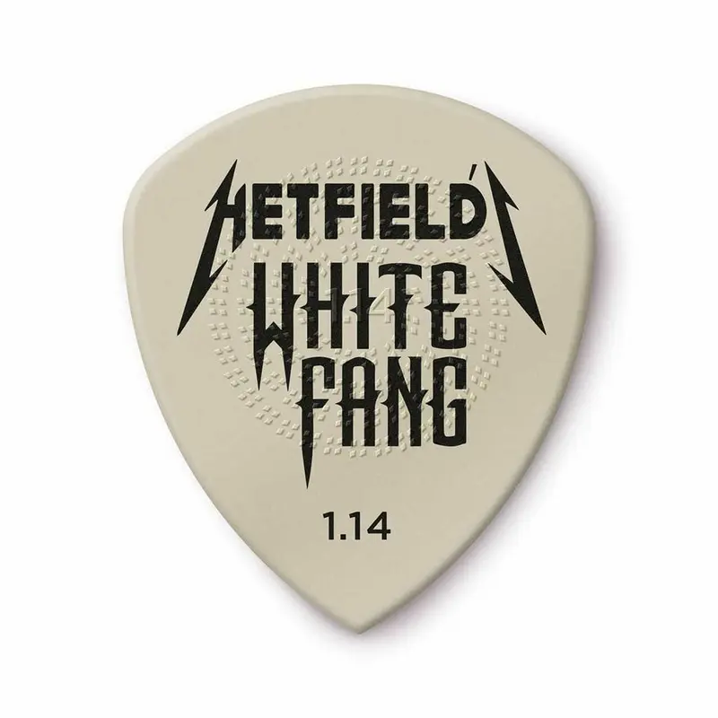 Dunlop Hetfield's White Fang Custom Flow Pick 1.14mm - 6 pk.