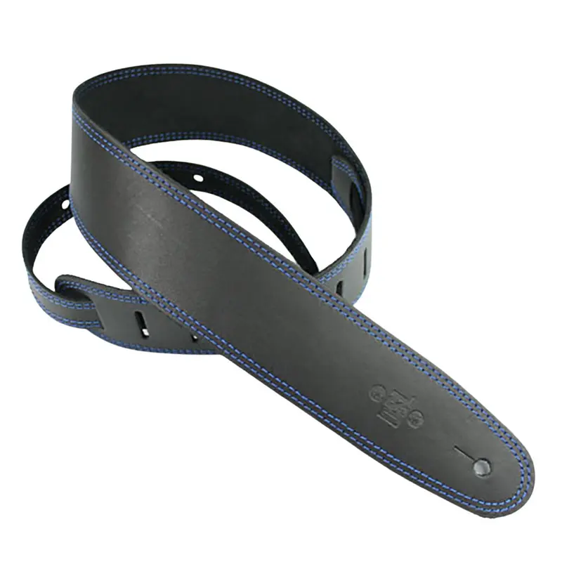 DSL SGE25-15-8 Strap 2.5" Single Ply Black with Blue Stitch