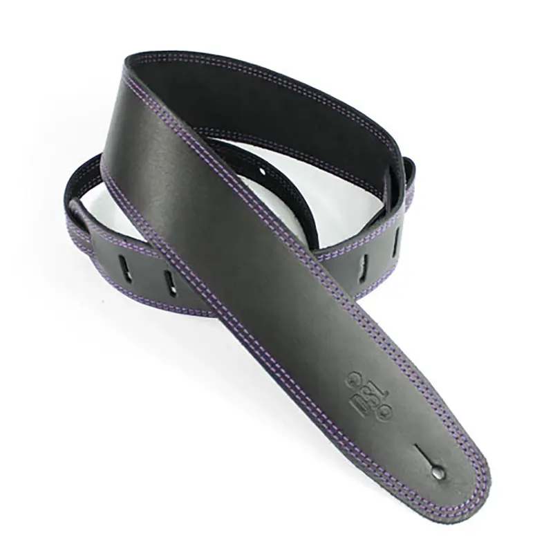 DSL SGE25-15-9 Strap 2.5" Single Ply Black with Purple Stitch