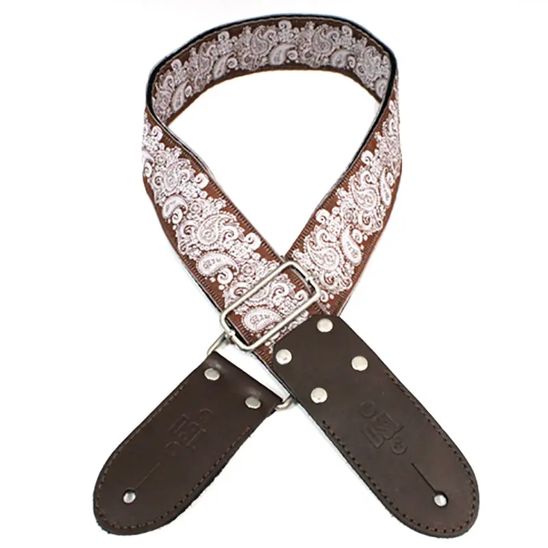 DSL JAC20-PAIS-BROWN Strap 2" Jacquard Weave Pais-Brown