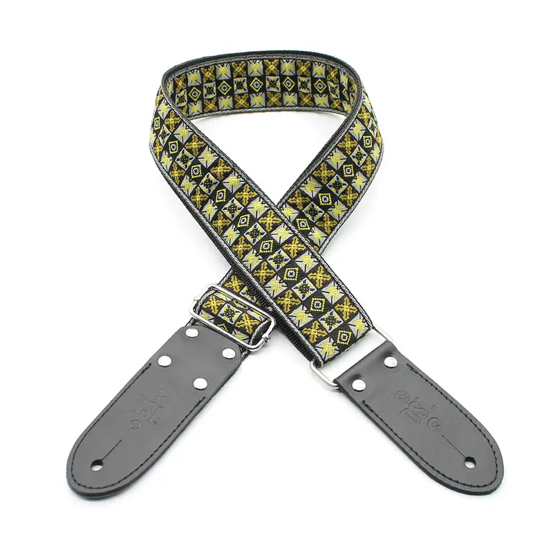 DSL JAC20-WOOD Strap 2" Jacquard Weave Wood Design