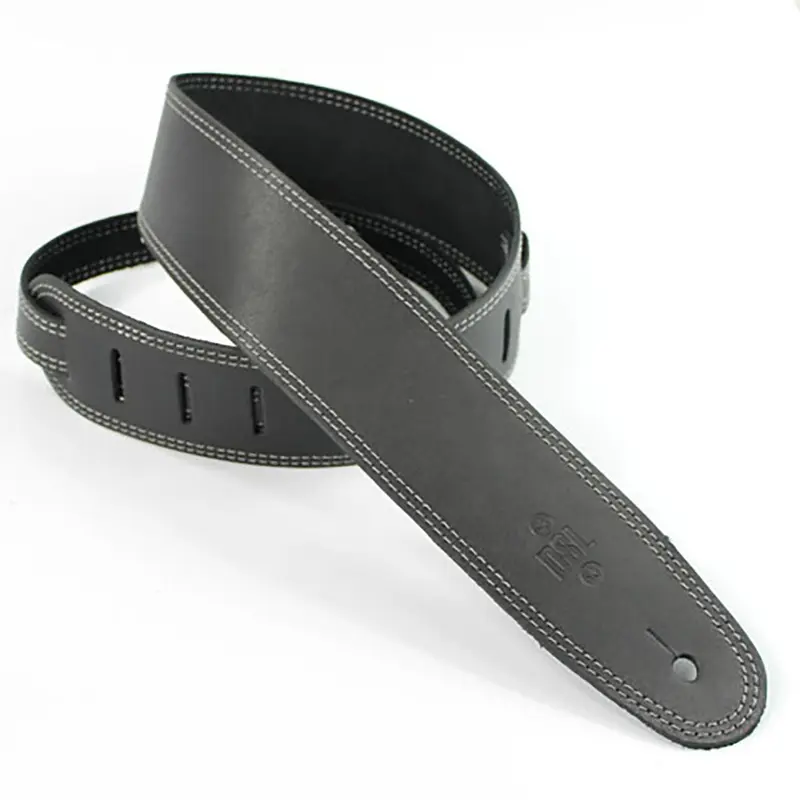 DSL SGE25-15-4 Strap 2.5" Single Ply Black with Grey Stitch
