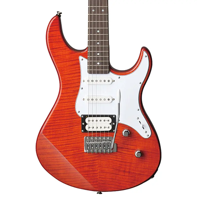 Yamaha - Pacifica 212 - Flamed Maple Veneer - Caramel Brown