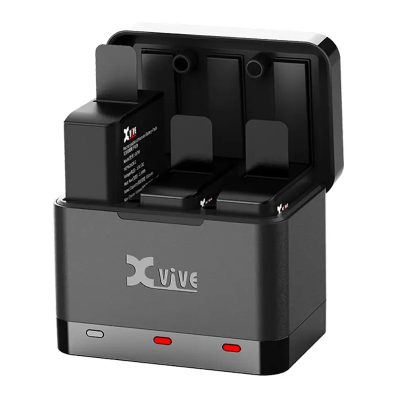 Xvive - U5C 3pc Battery And Battery Charging Kit