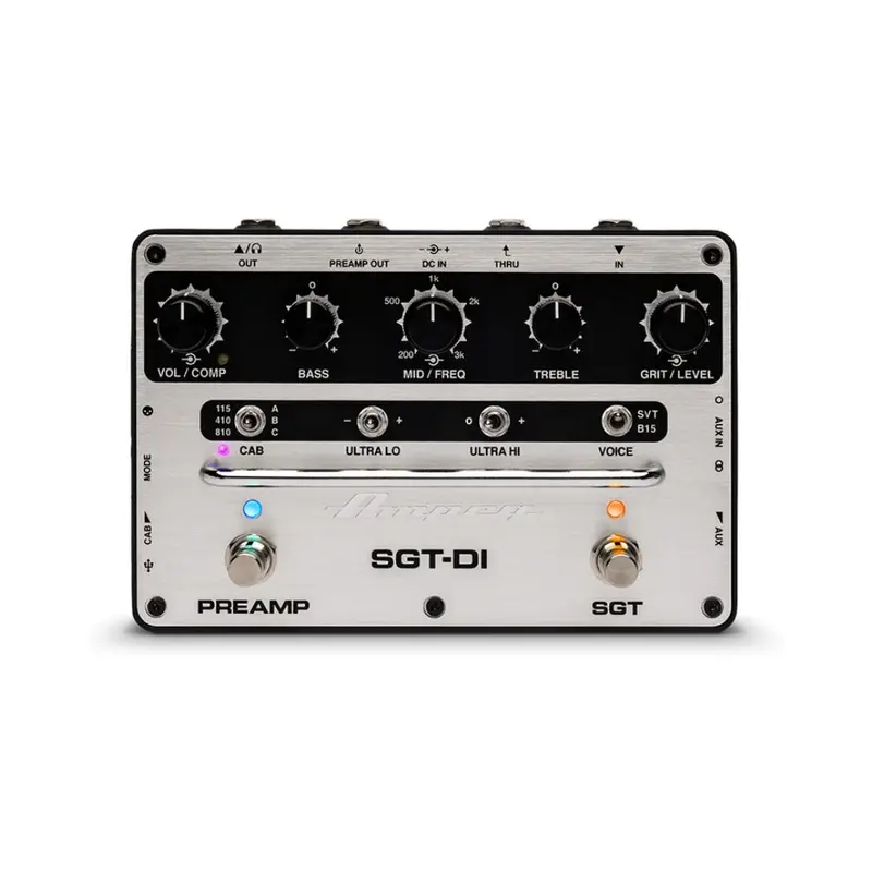 Ampeg SGT-DI preamp & DI stompbox