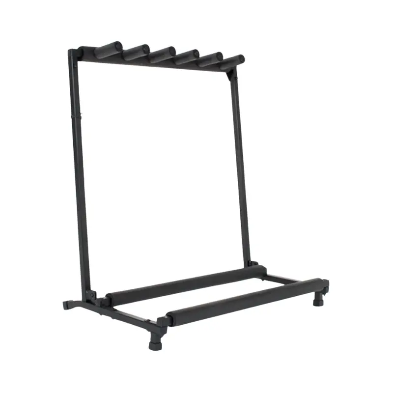 Xtreme GS805 Collapsible Folding Guitar Rack for 5 Acoustic or Electric Guitars