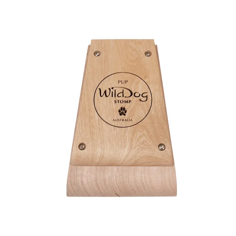 Wild Dog PUP Compact Stomp Box - Tasmanian Oak & QLD Jacaranda