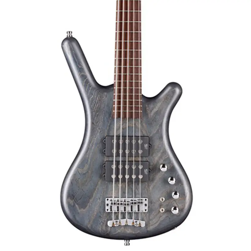 Warwick TeamBuilt Pro Series Corvette $$ 5-String - Nirvana Black Transparent Satin