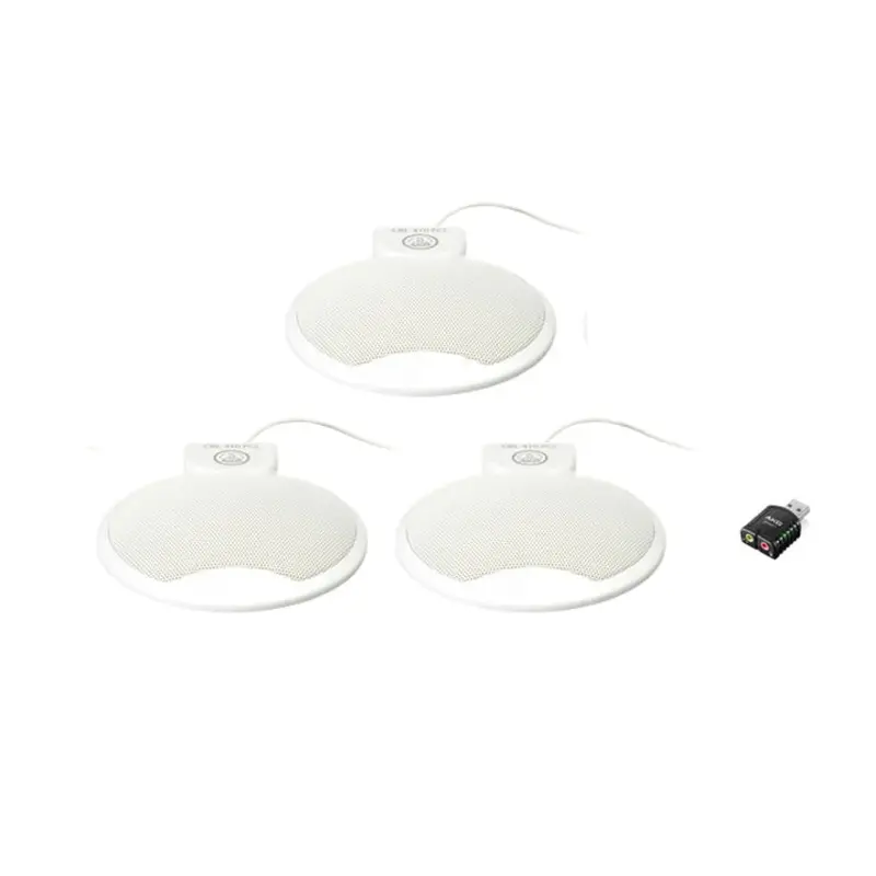 AKG CB-L410SETW Omnidirectional Boundary Microphone, White