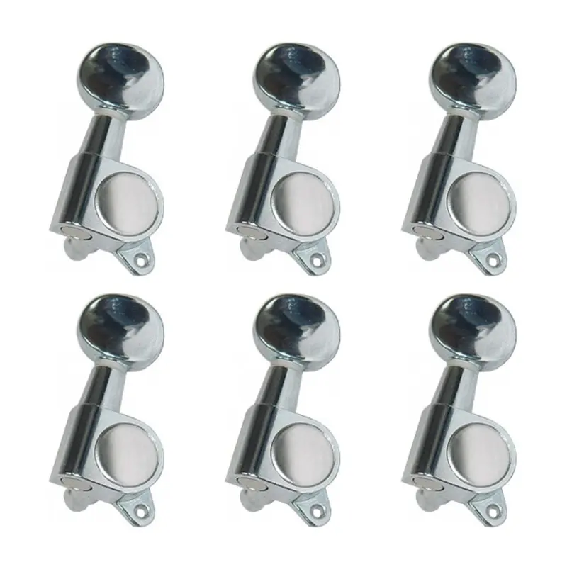 DR PARTS - Acoustic/Electric Machine Heads 6-in-Line Chrome