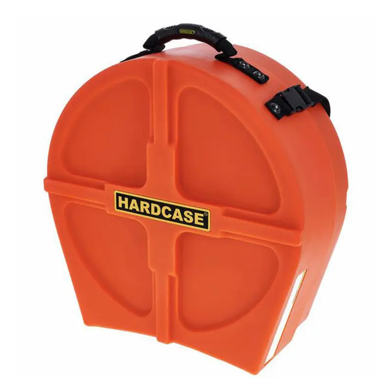 Hardcase Lined Orange 14" Snare Case