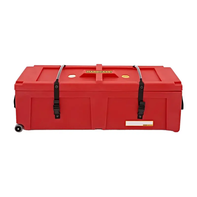 Hardcase Red 28" Hardware Case with Wheels