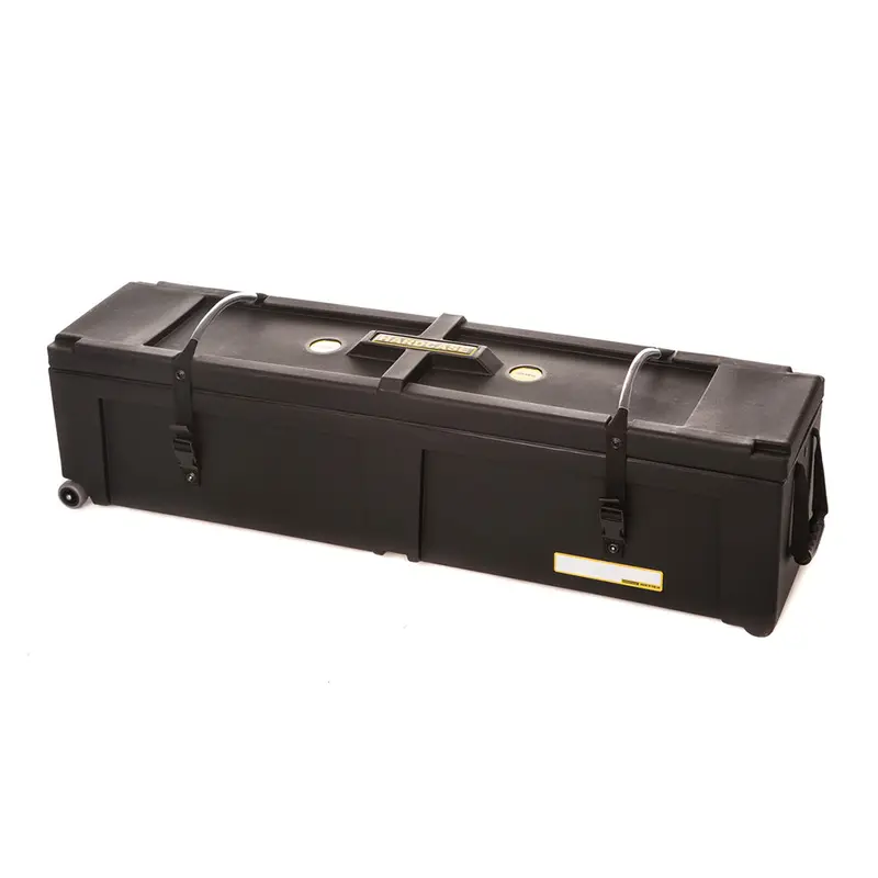 Hardcase Standard Black 48" Hardware Case With Wheels