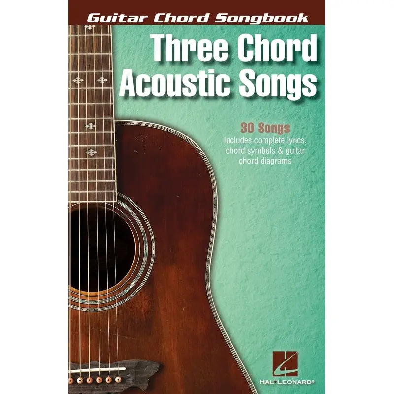 Guitar Chord Songbook 3 Chord Acoustic Songs