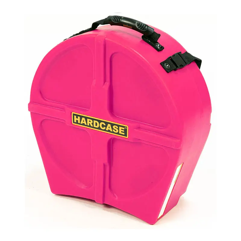 Hardcase 14" Lined Snare Drum Case - Pink