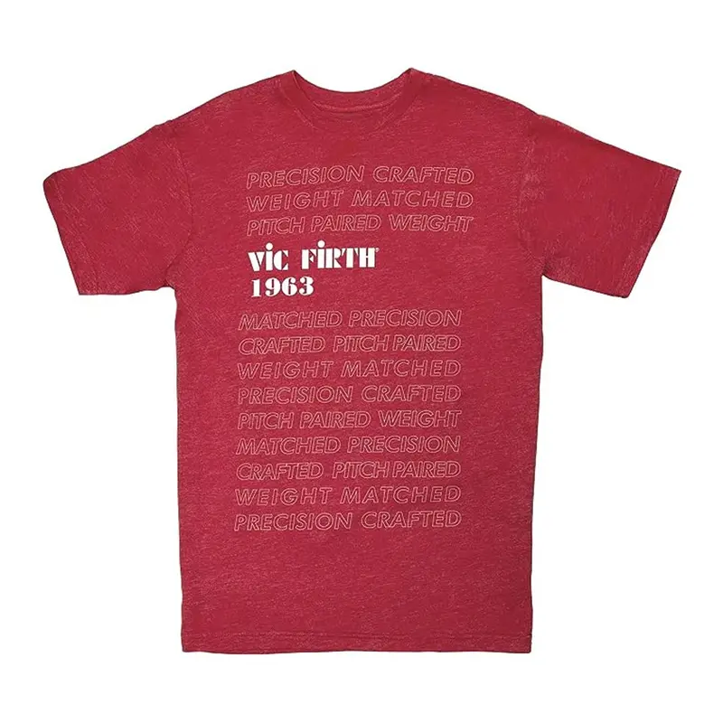 Vic Firth LE 1963 Red Graphic Tee - Medium