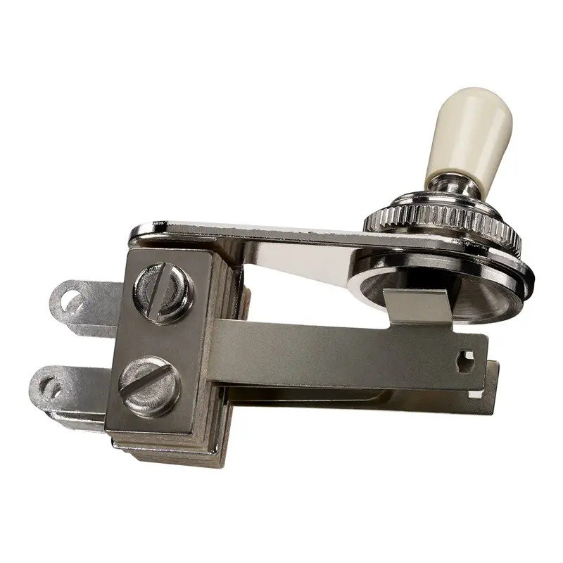 DiMarzio EP1100 Switchcraft 3-Way Toggle Switch - Right Angle (Cream Knob)